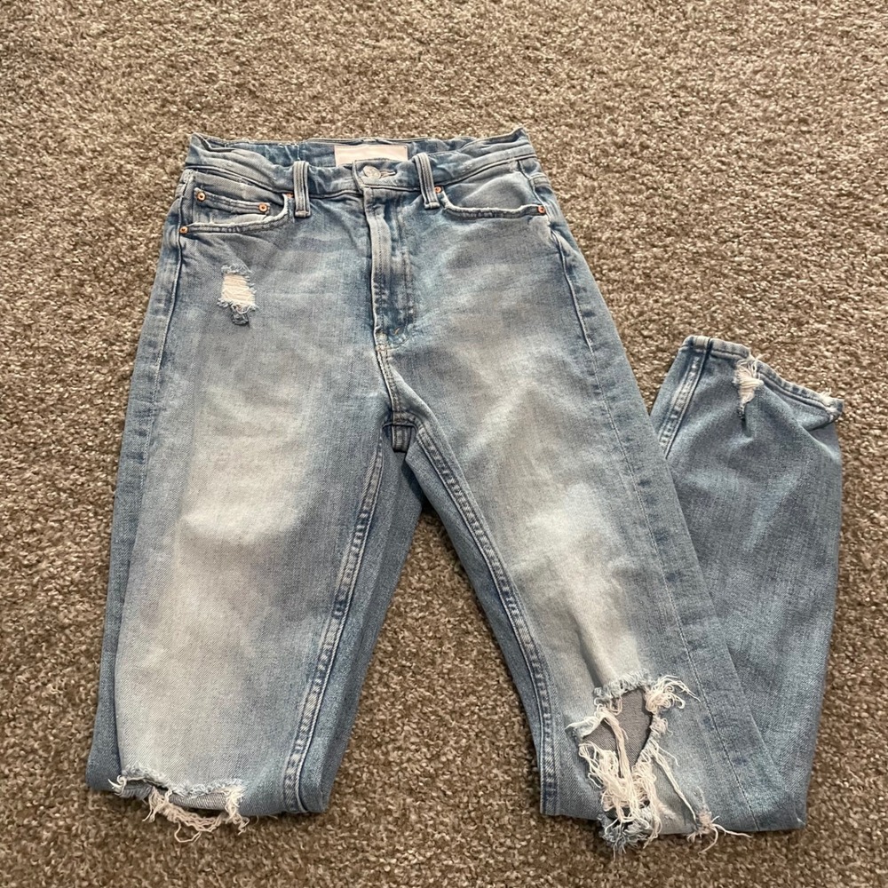 Mother Superior jeans High Waisted Rider Skimp The Confession‎ 25 boho classic - Picture 2 of 7